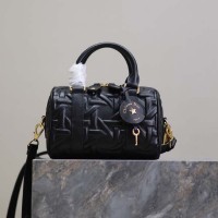 Replica Dior Groove 20 Bag Black Graphic Cannage Calfskin