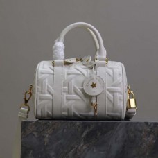 Replica Dior Groove 20 Bag White Graphic Cannage Calfskin