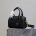 Replica Dior Groove 16 Mini Bag Black Macrocannage Calfskin