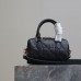 Replica Dior Groove 16 Mini Bag Black Macrocannage Calfskin