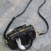 Replica Dior Groove 16 Mini Bag Black Macrocannage Calfskin