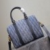 Replica Dior Groove 25 Bag Blue Denim Dior Oblique Jacquard