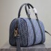 Replica Dior Groove 25 Bag Blue Denim Dior Oblique Jacquard