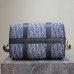 Replica Dior Groove 25 Bag Blue Denim Dior Oblique Jacquard