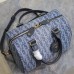 Replica Dior Groove 25 Bag Blue Denim Dior Oblique Jacquard