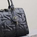 Replica Dior Groove 25 Bag Black Graphic Cannage Calfskin