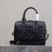 Replica Dior Groove 25 Bag Black Graphic Cannage Calfskin