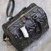 Replica Dior Groove 25 Bag Black Graphic Cannage Calfskin