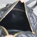 Replica Dior Groove 25 Bag Black Graphic Cannage Calfskin