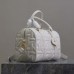 Replica Dior Groove 25 Bag White Graphic Cannage Calfskin