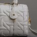 Replica Dior Groove 25 Bag White Graphic Cannage Calfskin