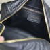 Replica Dior Groove 25 Bag Black Macrocannage Calfskin