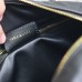 Replica Dior Groove 25 Bag Black Macrocannage Calfskin