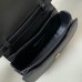 Replica Dior Small 30 Montaigne Avenue Top Handle Bag Black Ribbed Calfskin