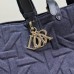 Replica Large Dior Toujours Bag Blue Graphic Cannage Denim