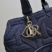 Replica Medium Dior Toujours Bag Blue Graphic Cannage Denim