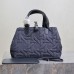 Replica Medium Dior Toujours Bag Blue Graphic Cannage Denim