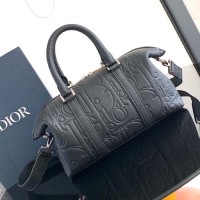 Replica Dior Weekender 25 Black Dior Gravity Leather