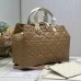 Large Dior Toujours Bag Biscuit