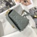 Elegant Dior Bag Replica in Classic Dior Caro Gray Bag