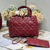 Medium Dior Toujours Bag Burgundy