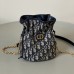 Replica Dior Miss Caro Mini Bucket Bag black