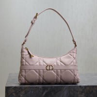 Elegant Dior Bag Replica in Dior Miss Caro Mini Hobo Bag Pink