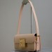 Replica Miss Dior Flap Bag Beige Patent Calfskin