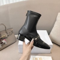 Replica Belle-D Heeled Ankle Boot Black