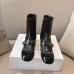 Replica Dior Belle-D Heeled Ankle Boot Black