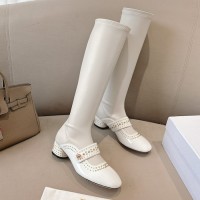 Replica Belle-D Heeled Boot White